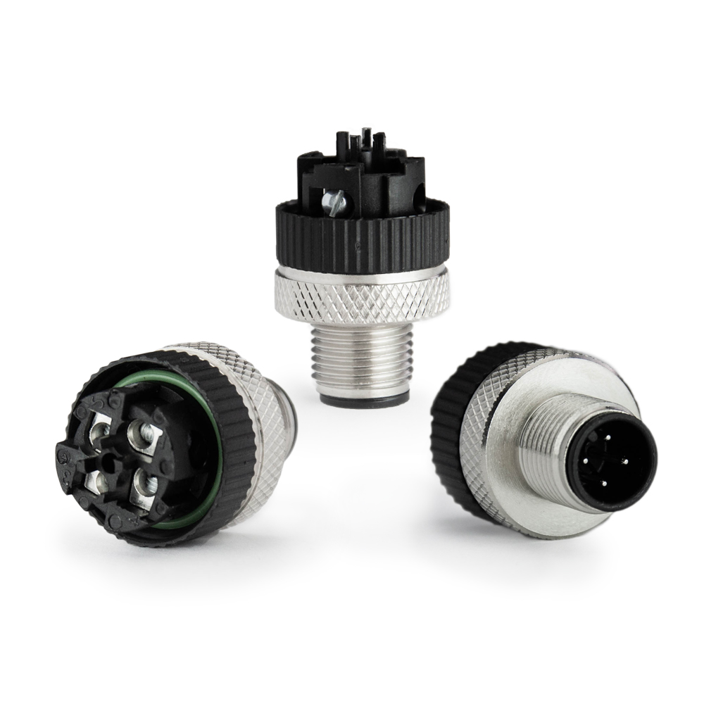 RSC 4/7 | Belden M12 4p Stecker feldkonfektionierbar 