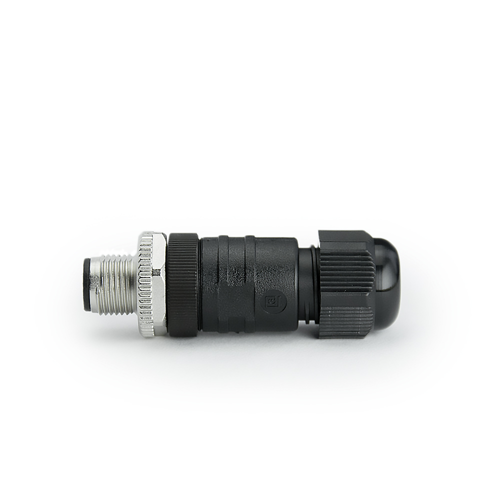 RSC 8/9 | M12 Stecker - Feldkonfektionierbar Schraubklemmen 8 polig 