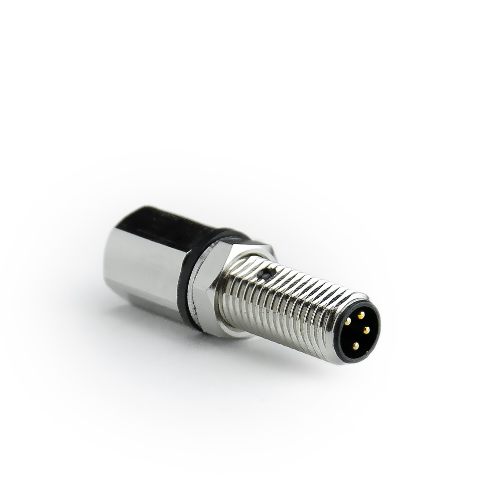 M8 Wanddurchführung 4-polig – MT-005 (Stecker auf Buchse, IP67)