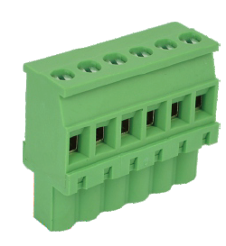 Leiterplattensteckverbinder, female, Schraubanschluss, RM: 5,08mm, 320V, 15A, UL, IEC, VDE, Abisolierlänge: 6-7mm, 5-polig, CAMBSW508-Serie
