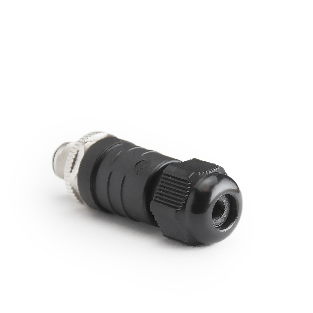 RSC 8/9 | M12 Stecker - Feldkonfektionierbar Schraubklemmen 8 polig 
