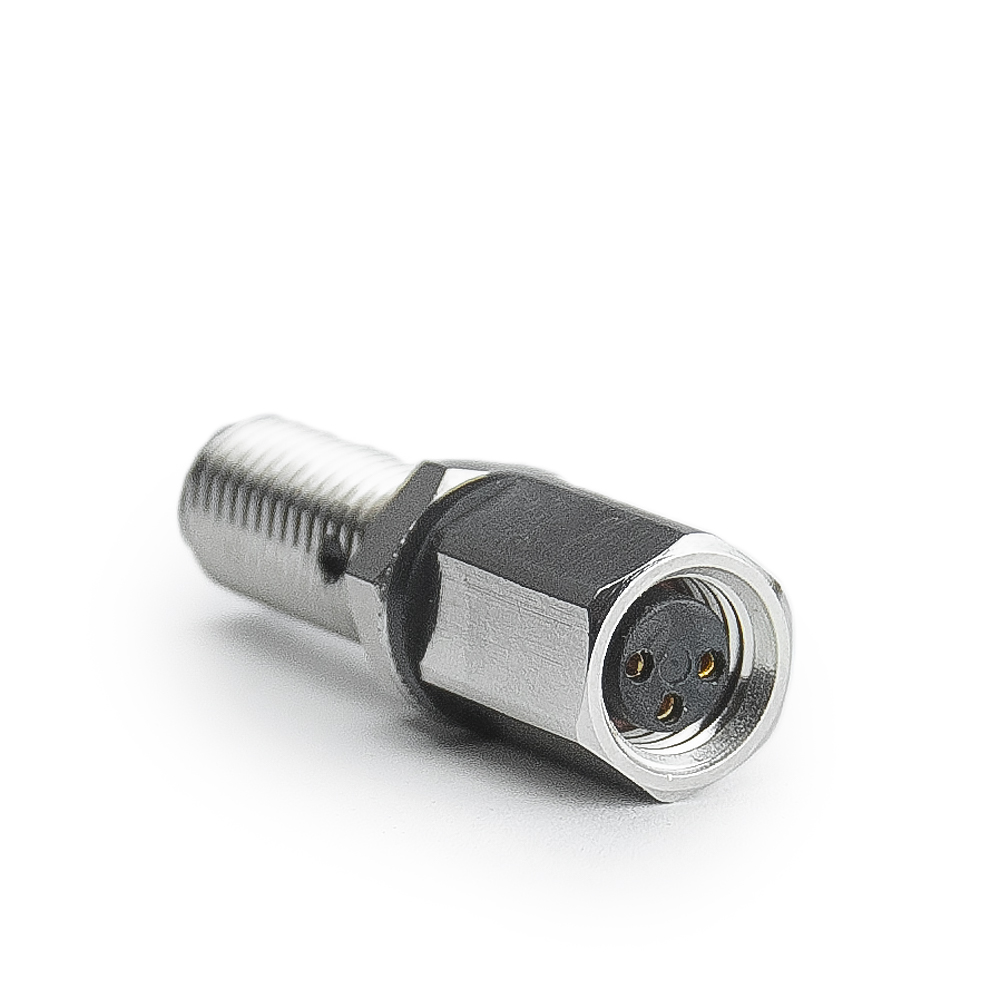 M8 Wanddurchführung 3-polig – MT-004 (Stecker auf Buchse, IP67)